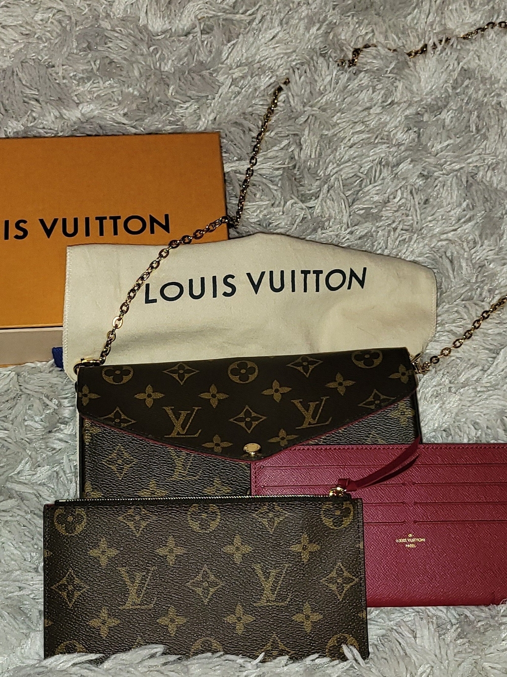 Louis Vuitton Monogram Felicie Multi Pochette Accessoires